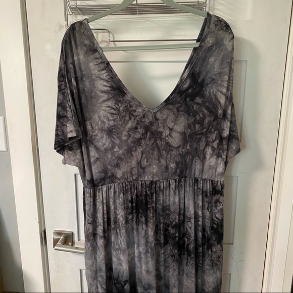 Tie-Dye Lost in Layers Dolman Maxi Dress L/XL - Picture 5 of 7